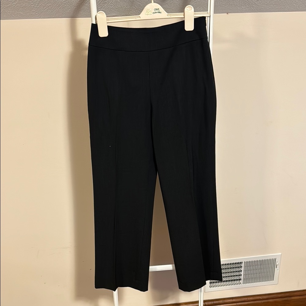 Akris punto wool blend flat front pants  size 6